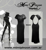 Vestido Tango Salón Ml663 - Mimi Pinzon Vestidos para Tango