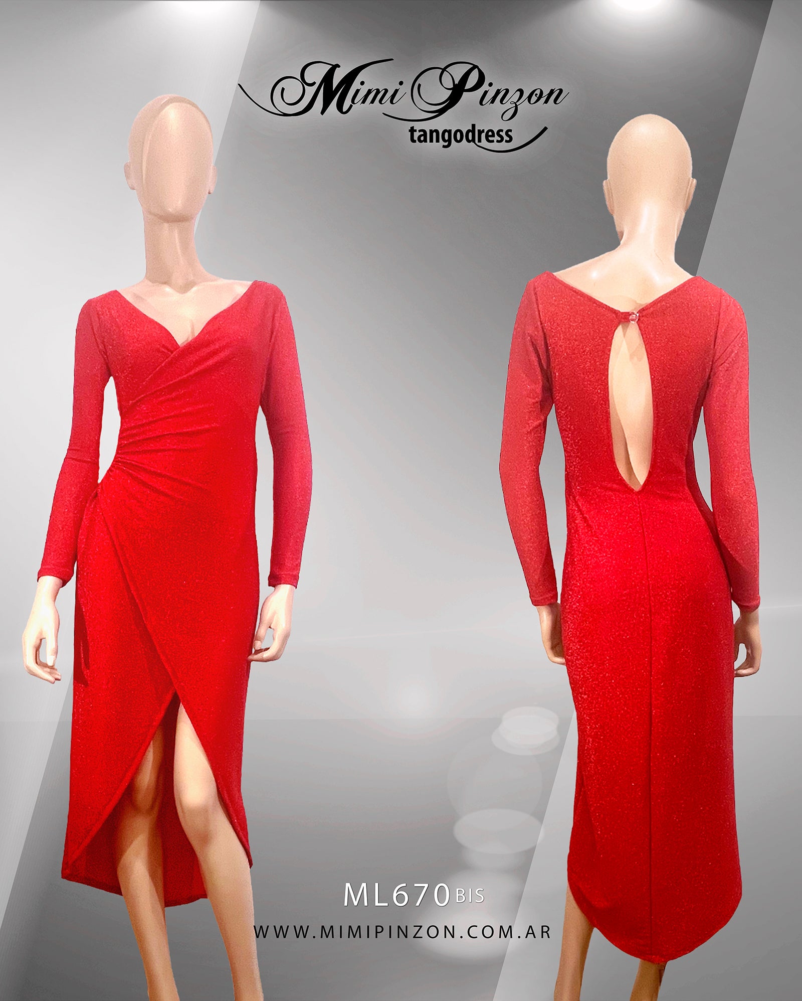 Tango Dress Salón Style ML670 – Mimi Pinzon