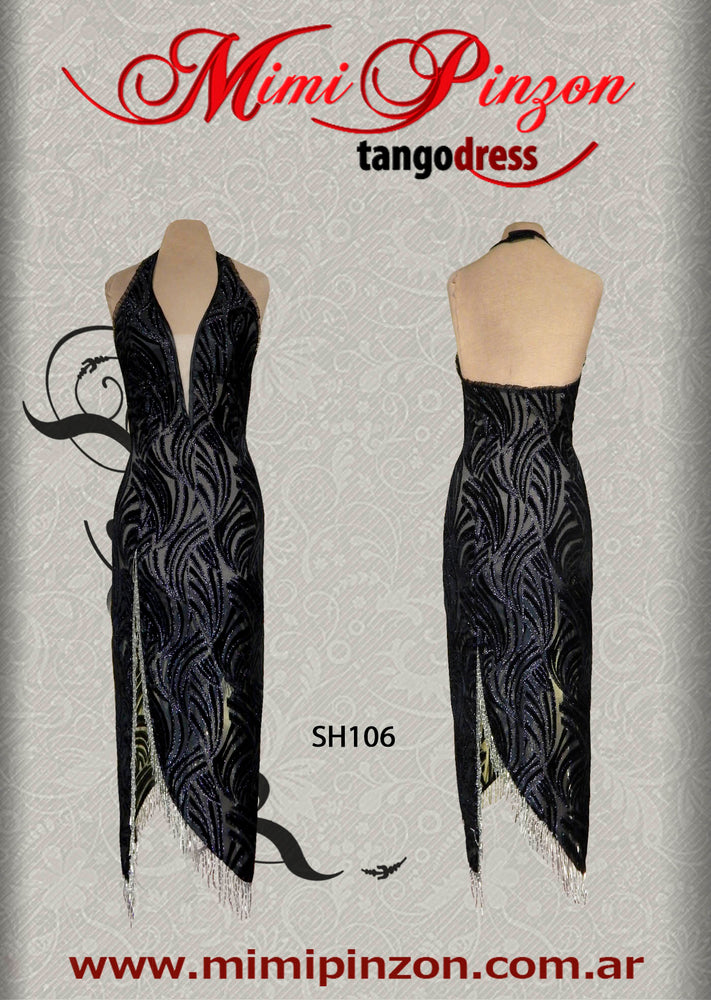 Vestido Tango Escenario SH106