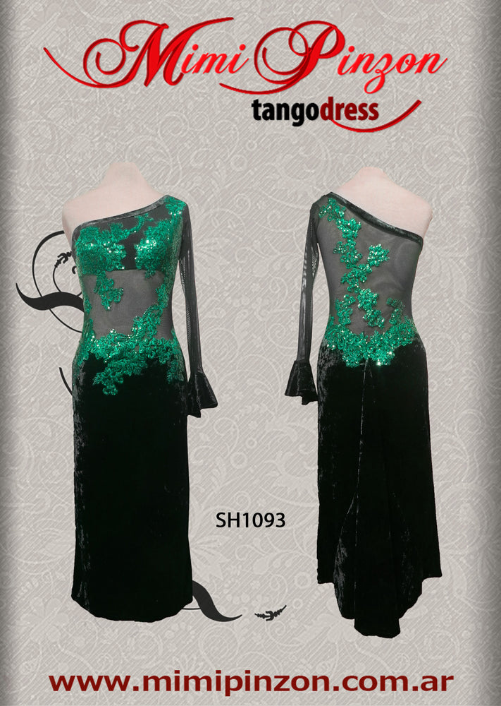 Vestido Tango Escenario SH1093