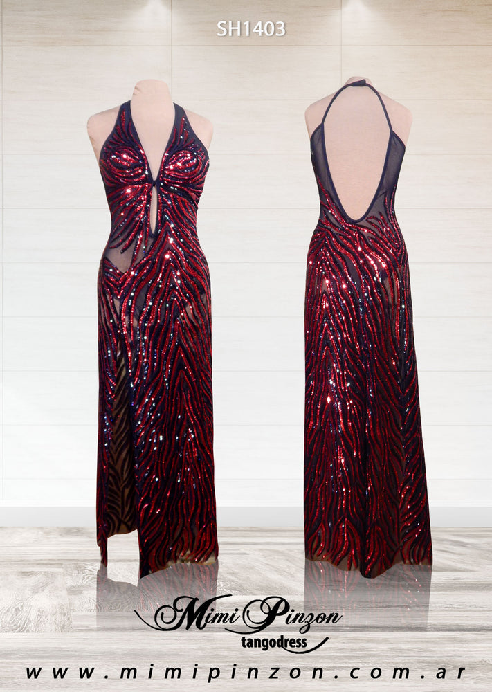Vestido Tango Escenario SH1403BIS
