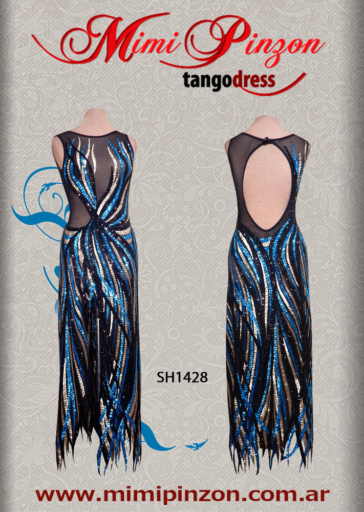 Vestido de Tango Escenario SH1428