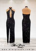Vestido de tango Escenario SH1378 negro